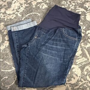 Old Navy Blue Maternity Jeggings